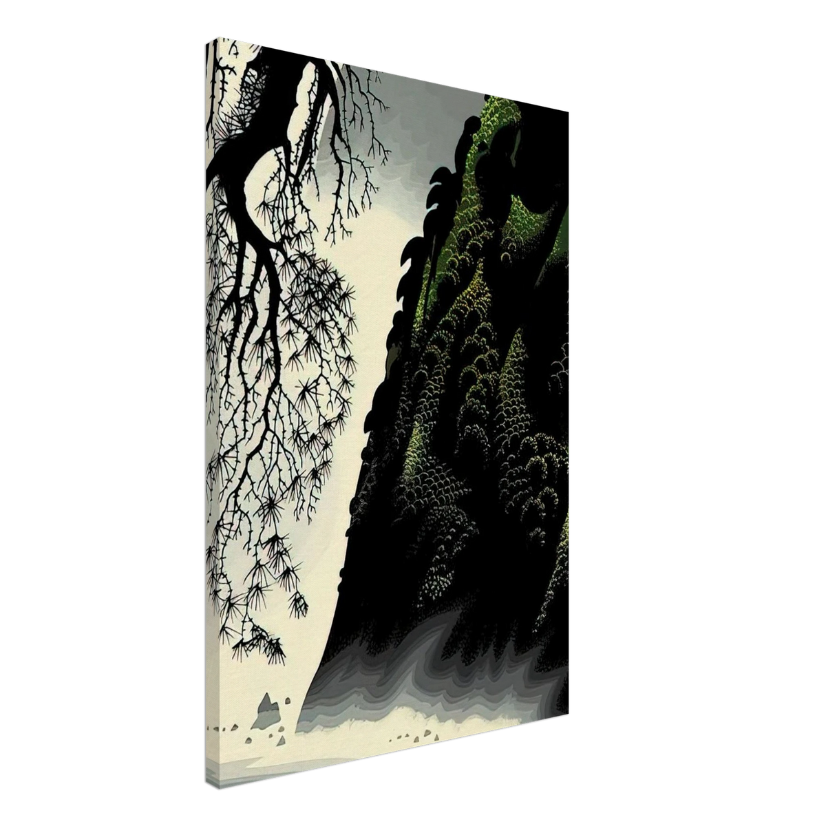 Little Big Sur Canvas | Eyvind Earle Canvas | Eyvind Earle Prints