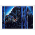 Moonlit Eucalyptus Framed Poster | Eyvind Earle Framed Prints Wall Art | Eyvind Earle Prints
