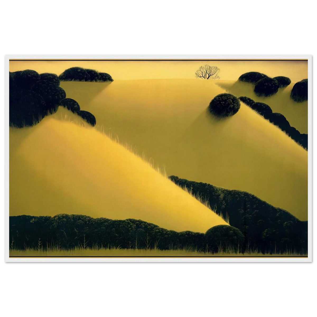 Golden Hills Framed Poster | Eyvind Earle Framed Prints Wall Art | Eyvind Earle Prints