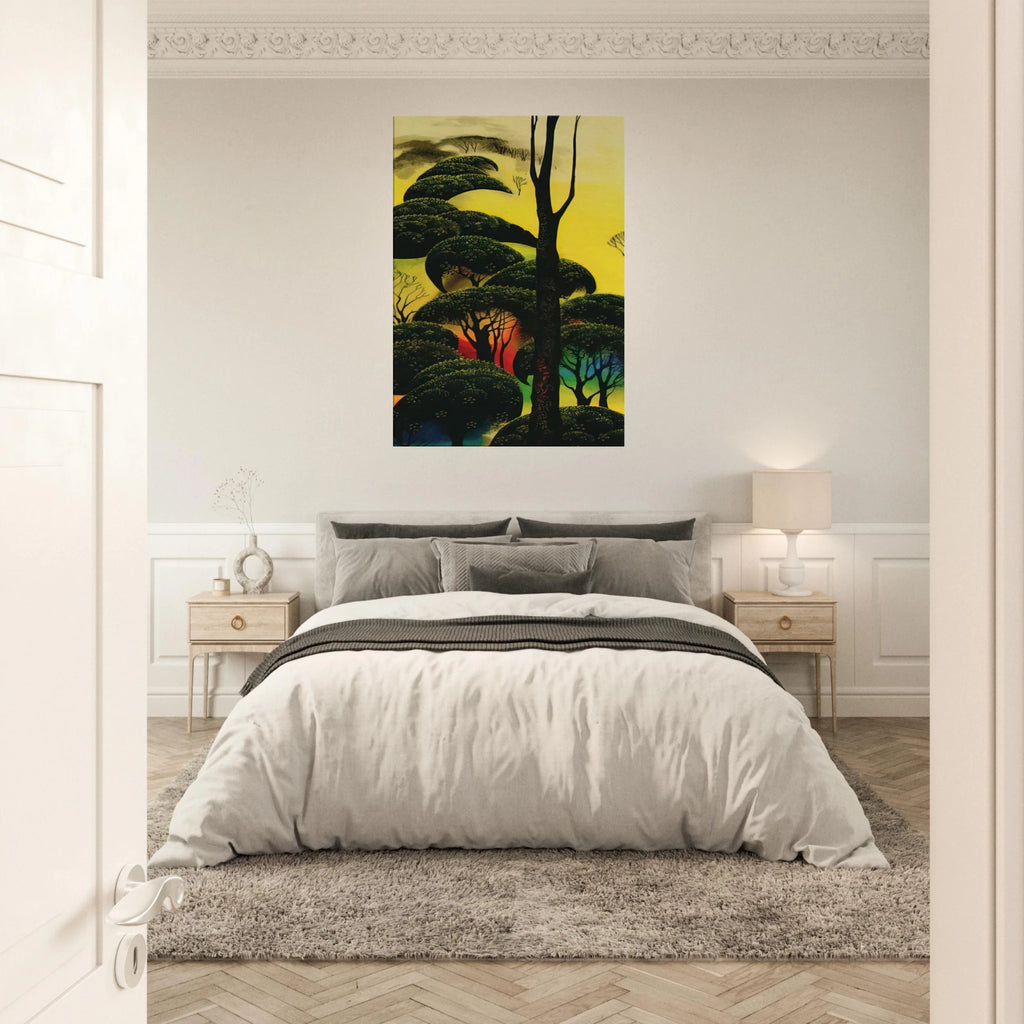 Climbing Oaks Canvas | Eyvind Earle Canvas | Eyvind Earle Prints