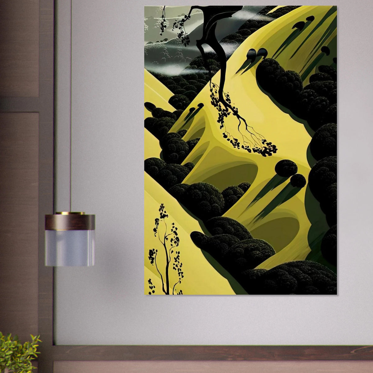 High Country Valley Poster | Eyvind Earle Poster | Eyvind Earle Prints
