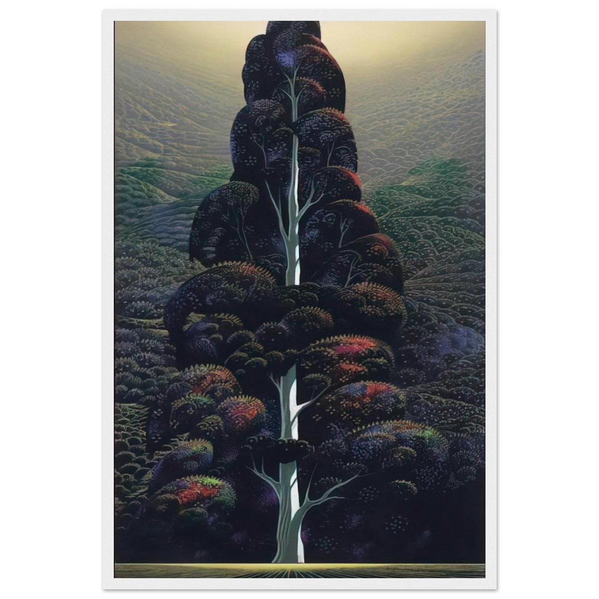 Reaching for the Sky Framed Poster | Eyvind Earle Framed Prints Wall Art | Eyvind Earle Prints