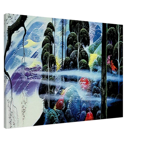 Along the Coast Canvas | Eyvind Earle Canvas | Eyvind Earle Prints