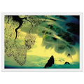 A Swirl of Fog Framed Poster | Eyvind Earle Framed Prints Wall Art | Eyvind Earle Prints
