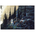 Black Spruce Poster | Eyvind Earle Poster | Eyvind Earle Prints