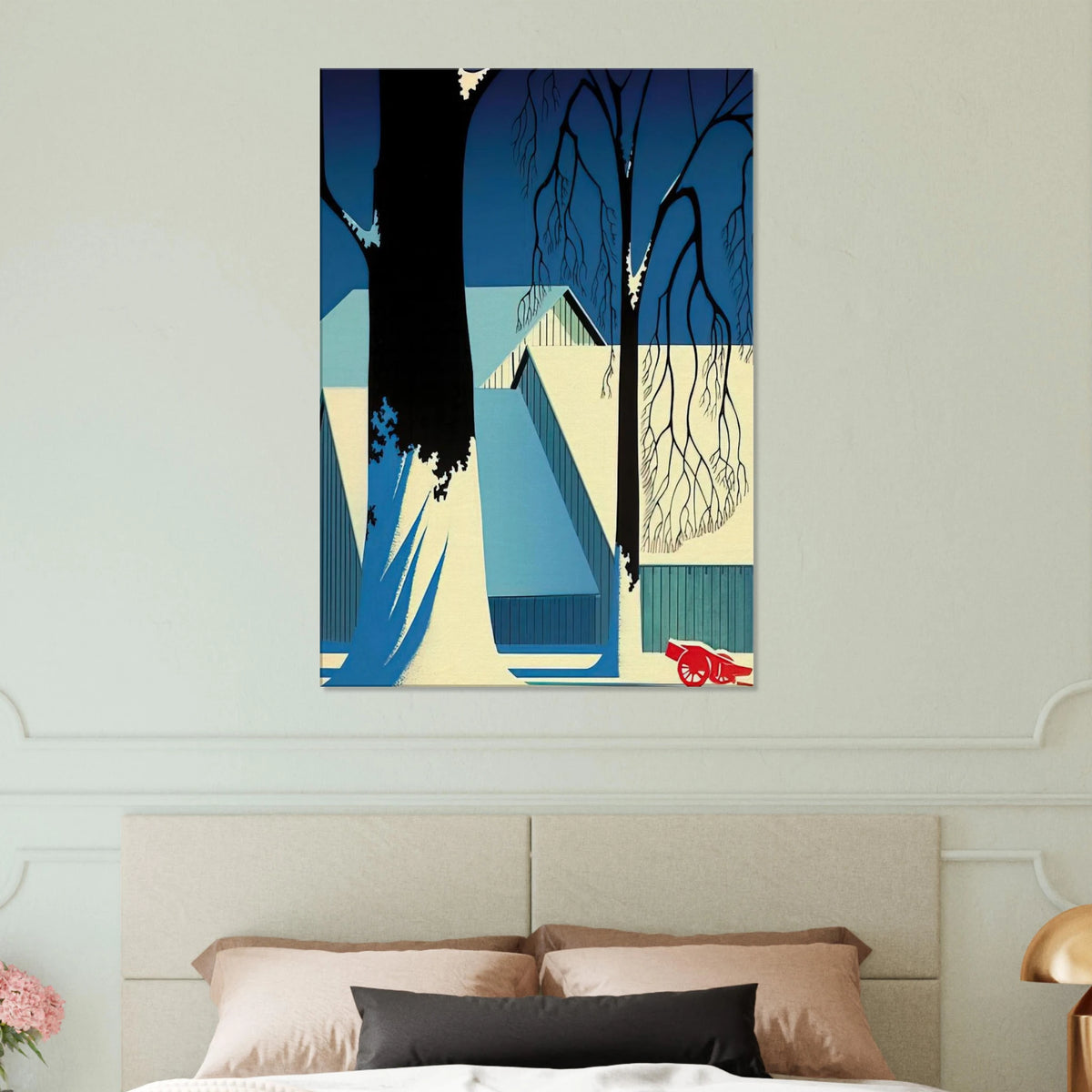 Turquoise Canvas | Eyvind Earle Canvas | Eyvind Earle Prints