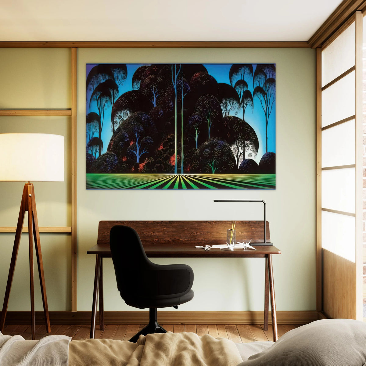Forest Bouquet Poster | Eyvind Earle Poster | Eyvind Earle Prints