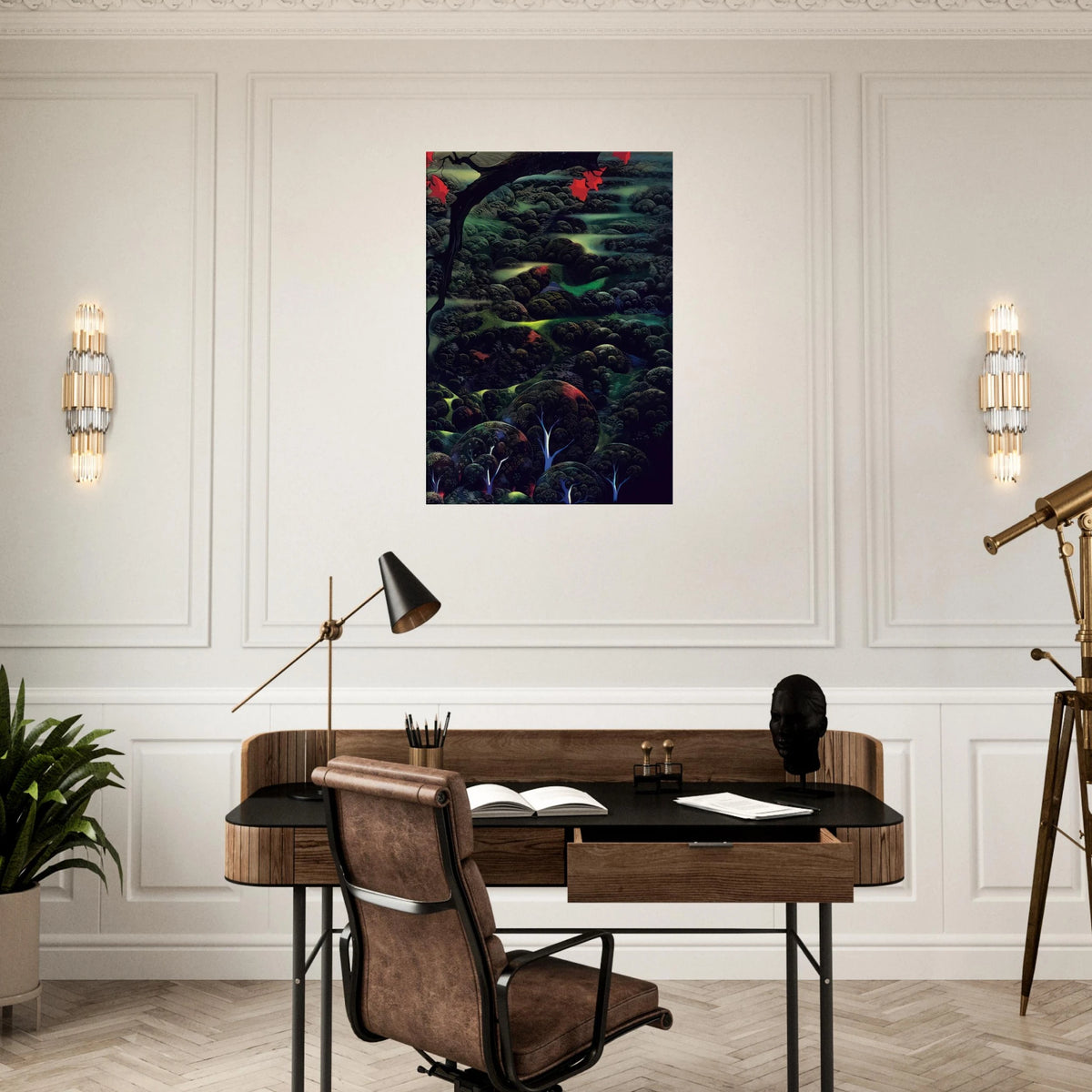 California Memories Canvas | Eyvind Earle Canvas | Eyvind Earle Prints