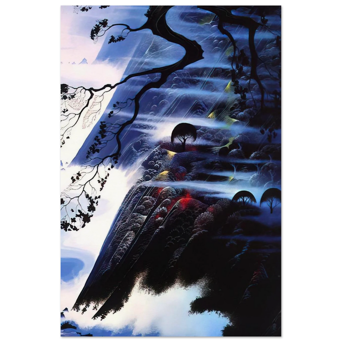 Fog Light Poster | Eyvind Earle Poster | Eyvind Earle Prints