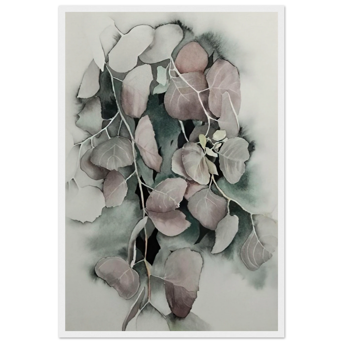 Autumn Leaves Framed Poster | Eyvind Earle Framed Prints Wall Art | Eyvind Earle Prints
