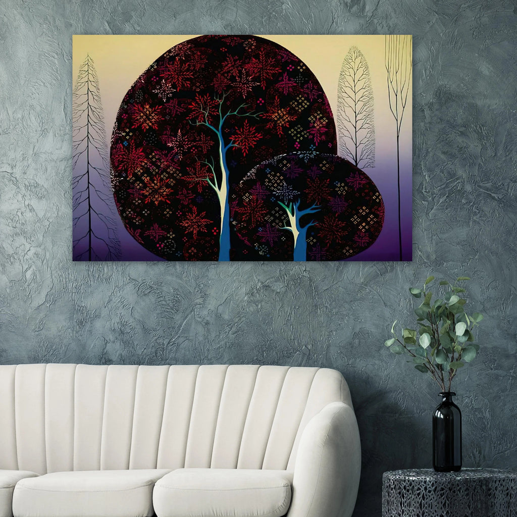 A Tree Poem Poster | Eyvind Earle Poster | Eyvind Earle Prints