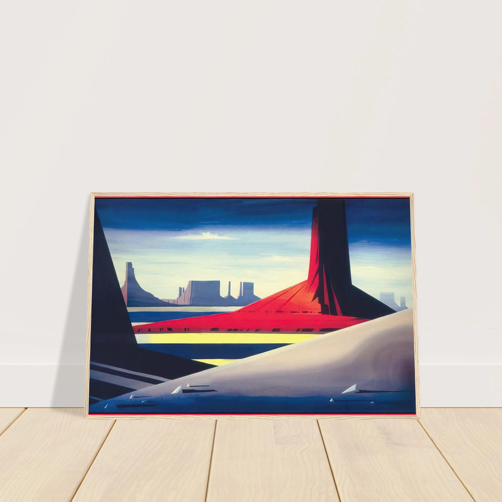Monument Valley Framed Poster | Eyvind Earle Framed Prints Wall Art | Eyvind Earle Prints