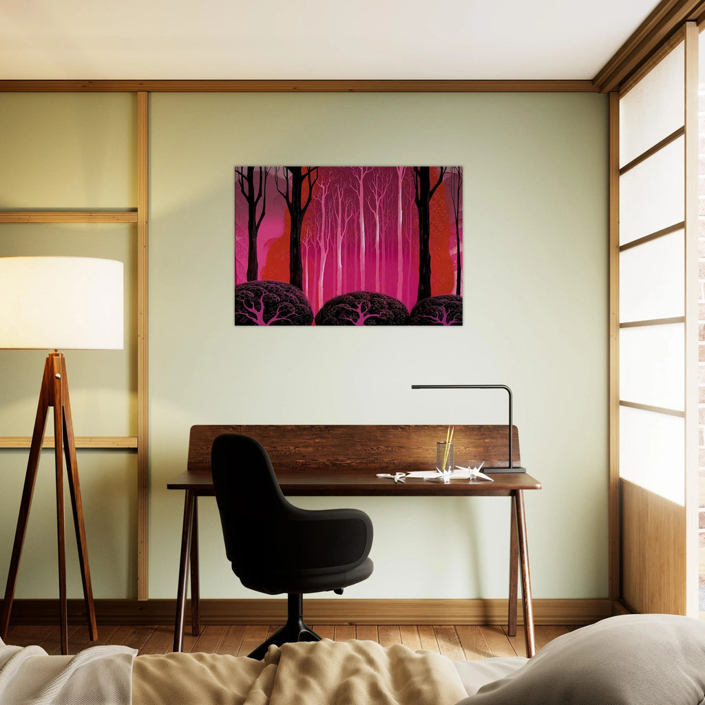 Crimson Glory Canvas | Eyvind Earle Canvas | Eyvind Earle Prints