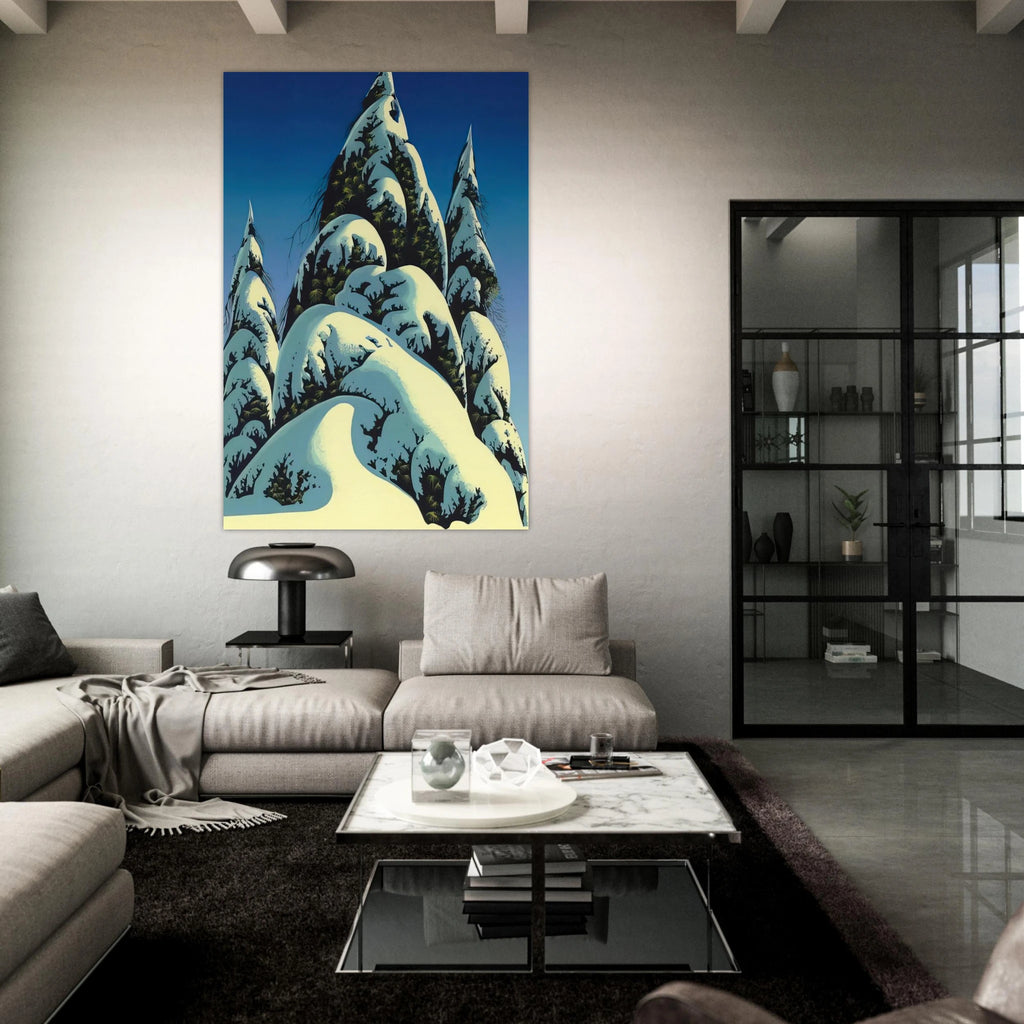 New Fallen Snow Poster | Eyvind Earle Poster | Eyvind Earle Prints