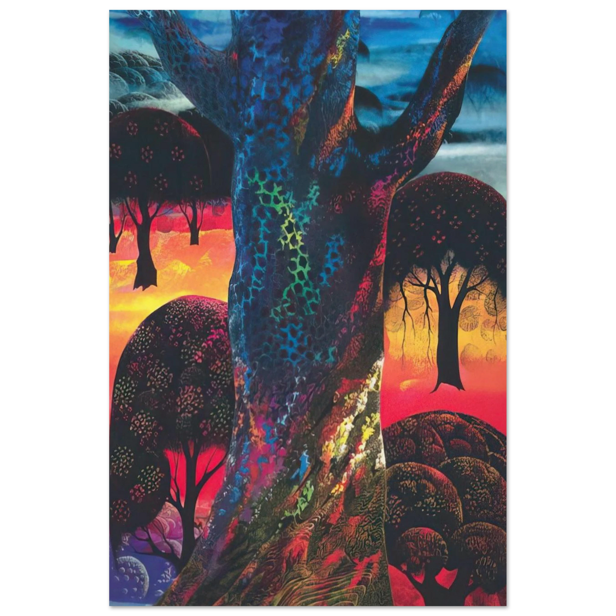 Fire Magic Poster | Eyvind Earle Poster | Eyvind Earle Prints