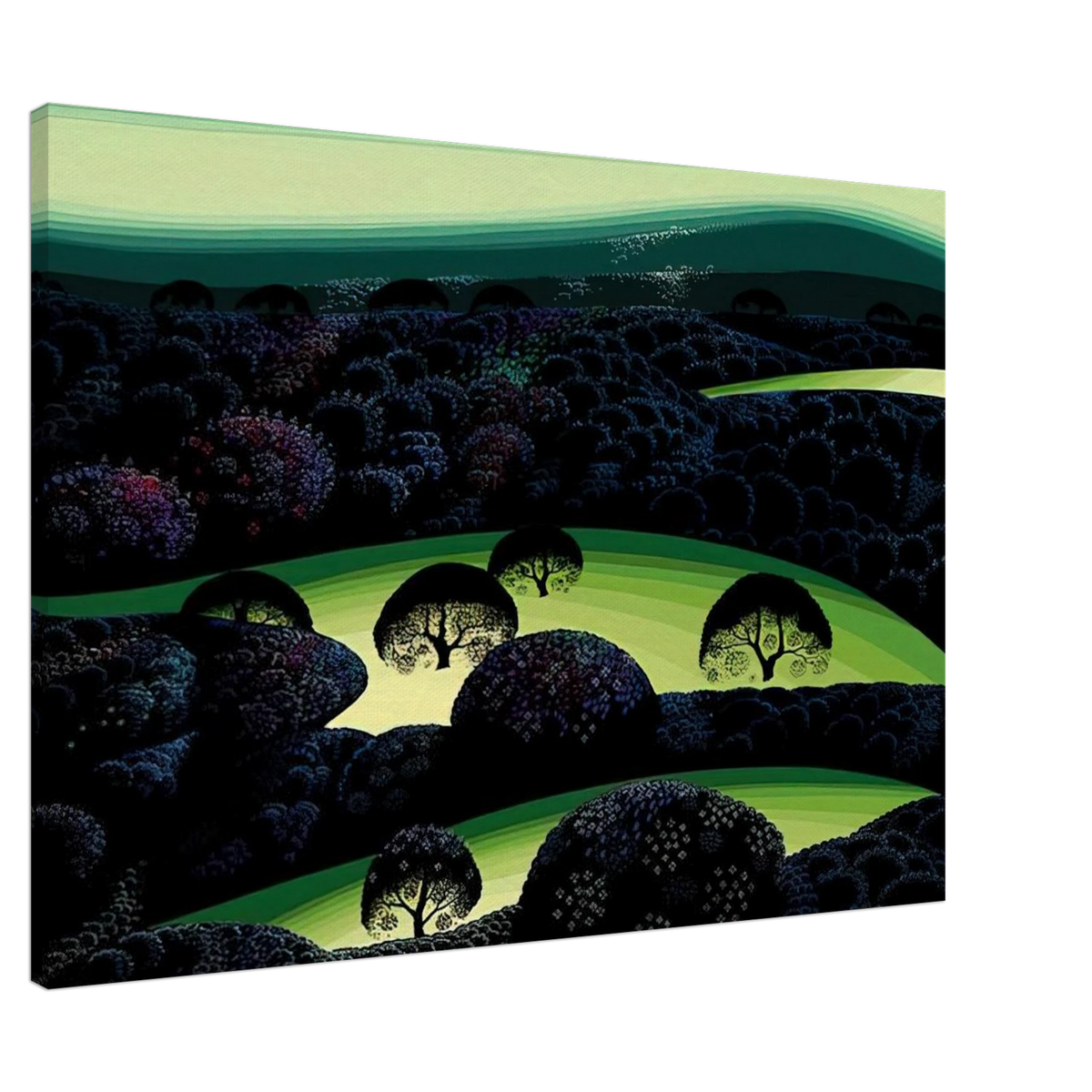 Nocturne Canvas | Eyvind Earle Canvas | Eyvind Earle Prints