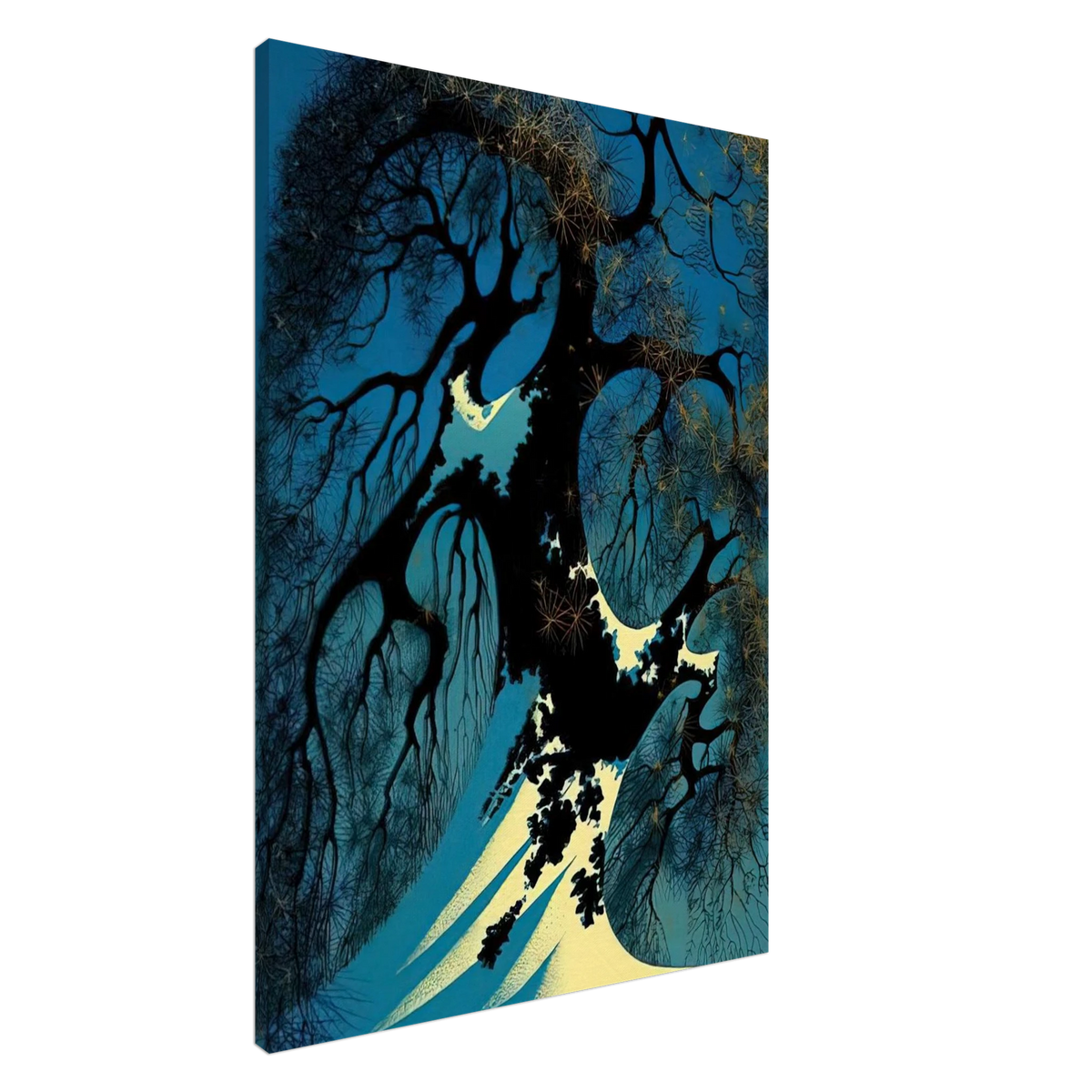 Winter Bonsai Canvas | Eyvind Earle Canvas | Eyvind Earle Prints