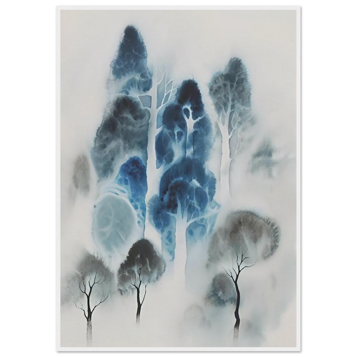 Woodland Framed Poster | Eyvind Earle Framed Prints Wall Art | Eyvind Earle Prints