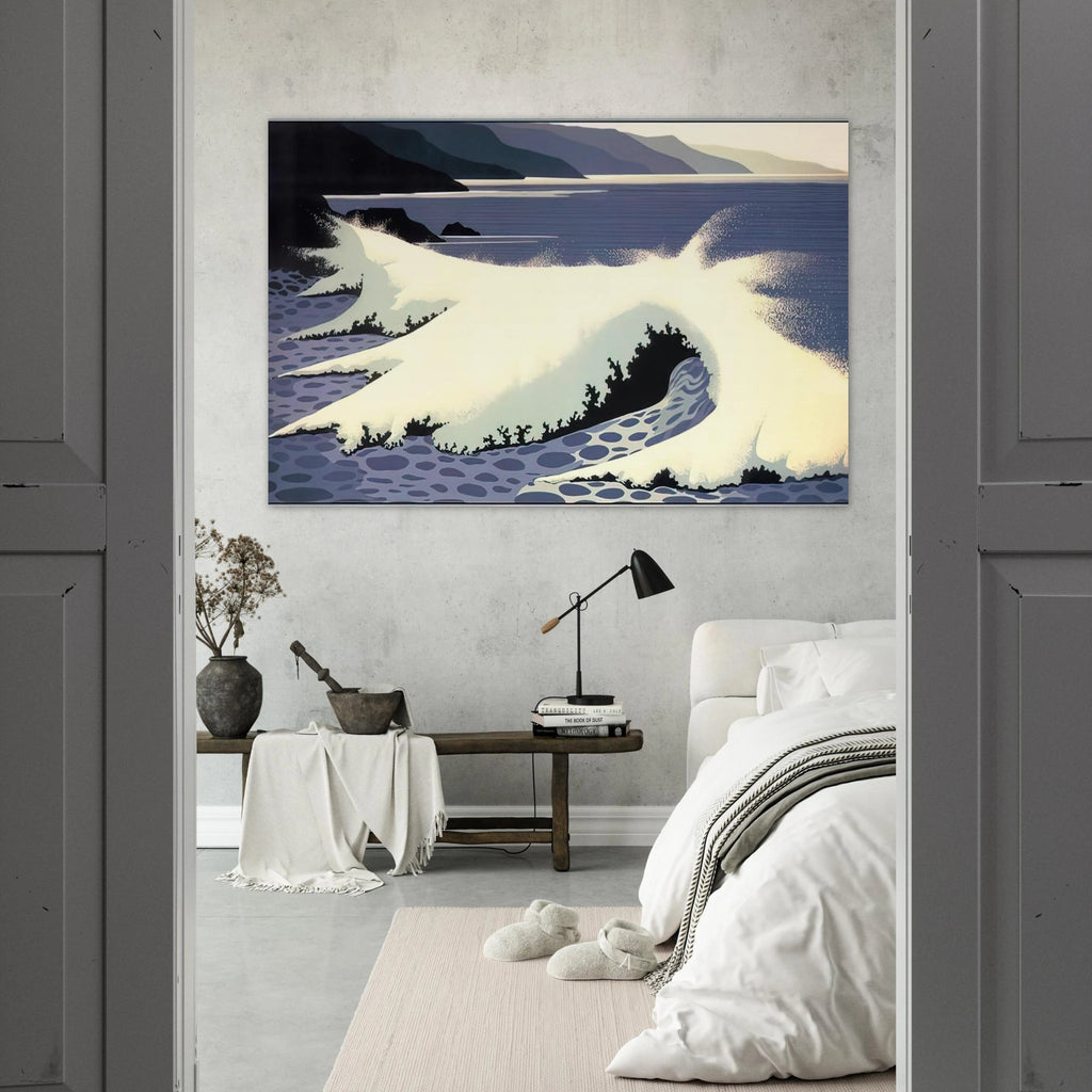 The White Wave Poster | Eyvind Earle Poster | Eyvind Earle Prints