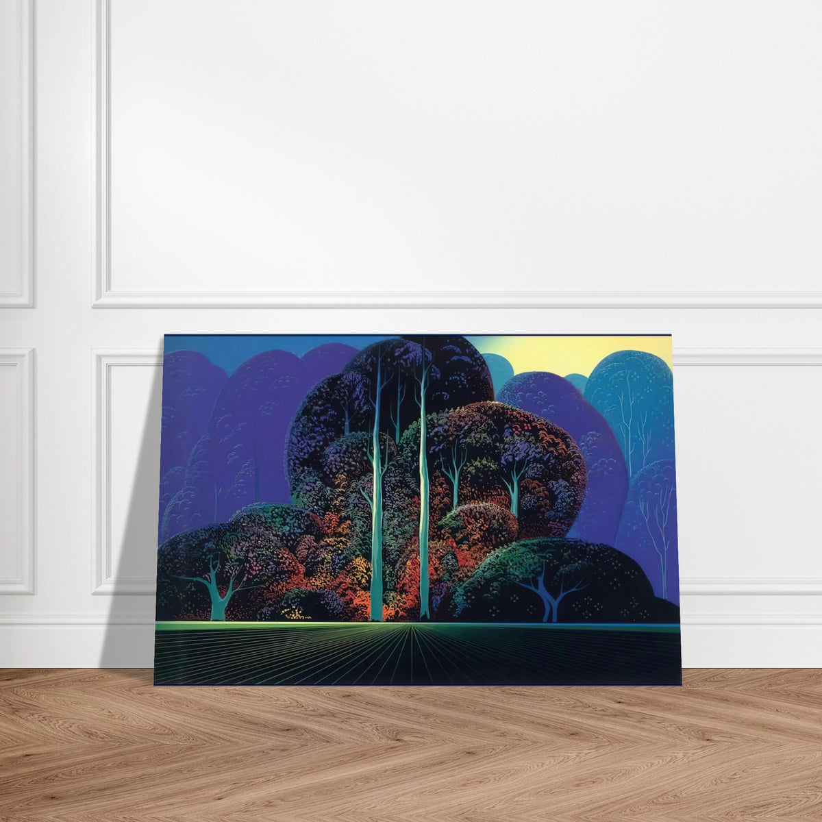 Softening Shades of Twilight Poster | Eyvind Earle Poster | Eyvind Earle Prints