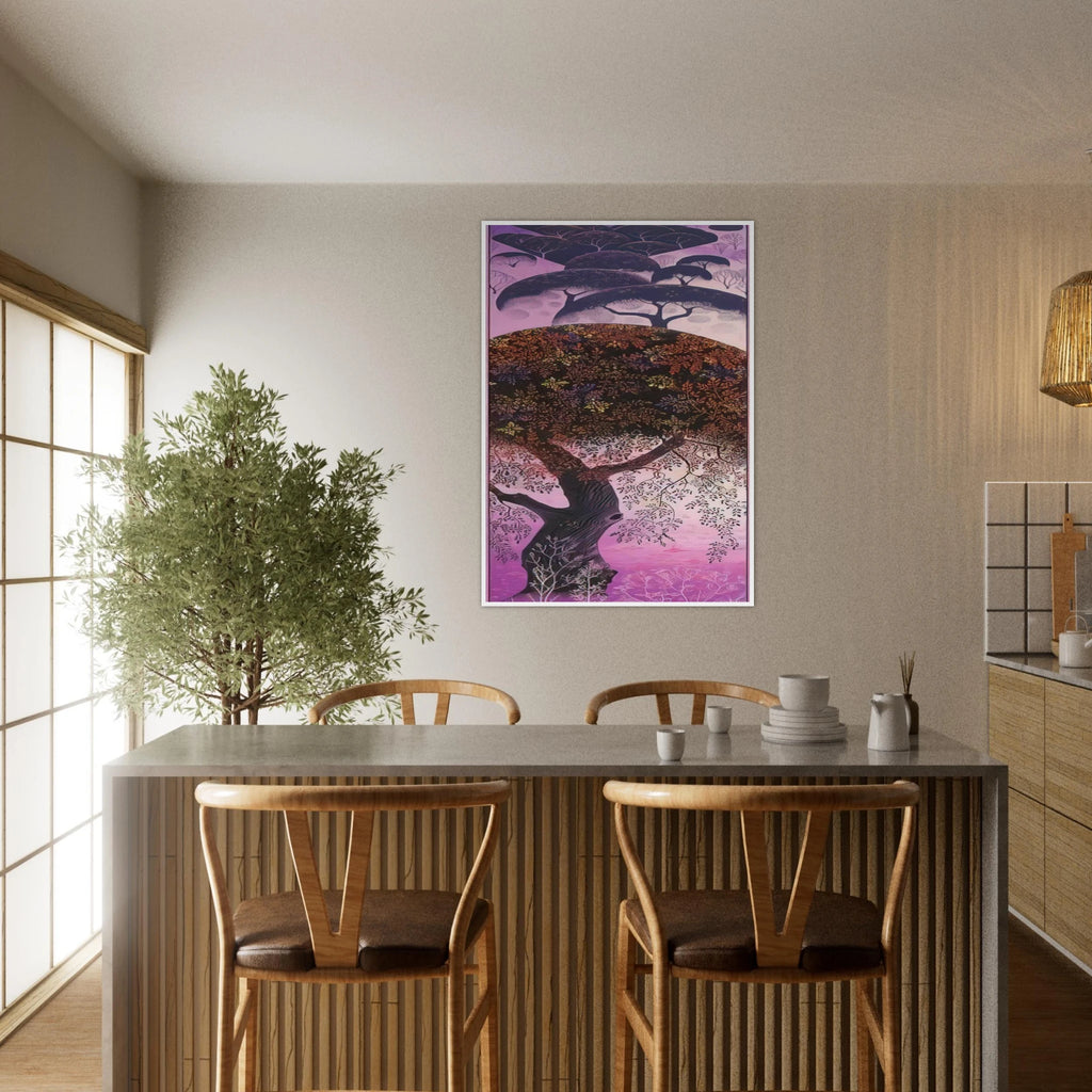 California Tapestry Framed Poster | Eyvind Earle Framed Prints Wall Art | Eyvind Earle Prints
