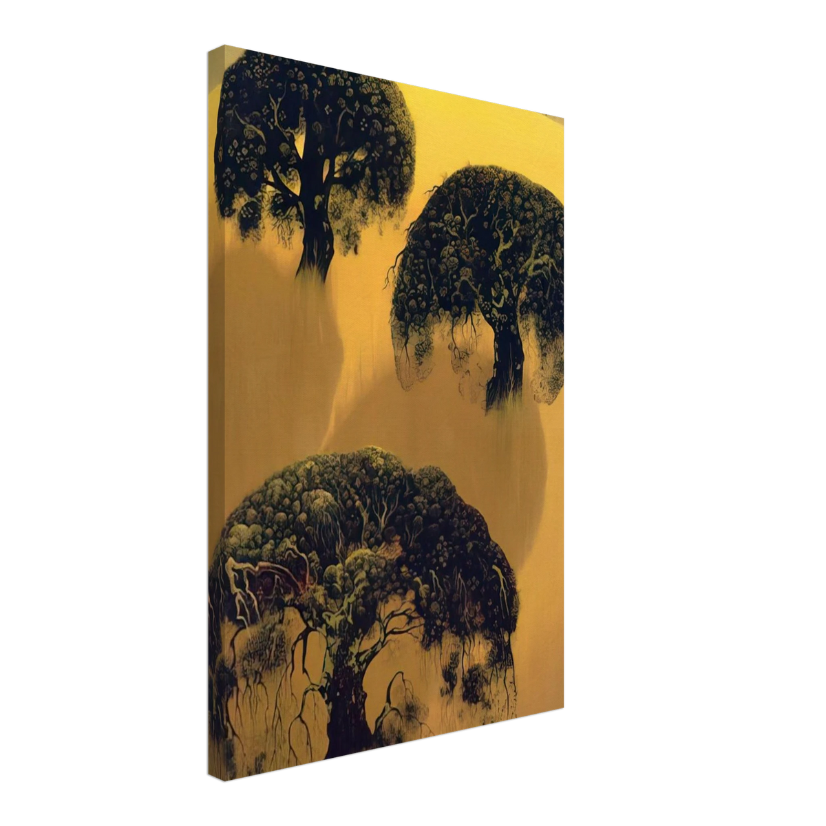 Three Oaks Canvas | Eyvind Earle Canvas | Eyvind Earle Prints