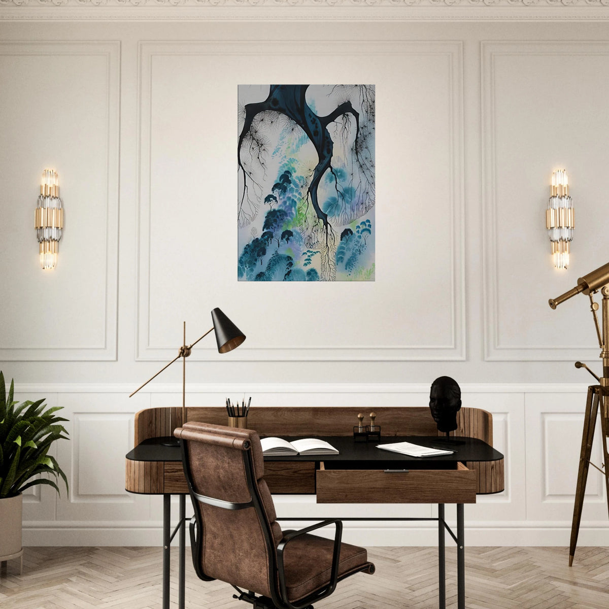 Coastline Canvas | Eyvind Earle Canvas | Eyvind Earle Prints