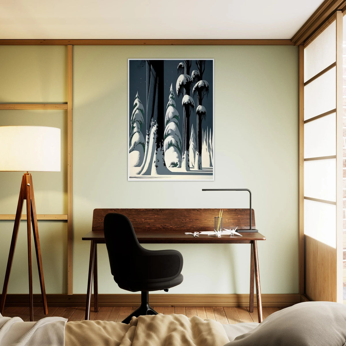 Yosemite Framed Poster | Eyvind Earle Framed Prints Wall Art | Eyvind Earle Prints