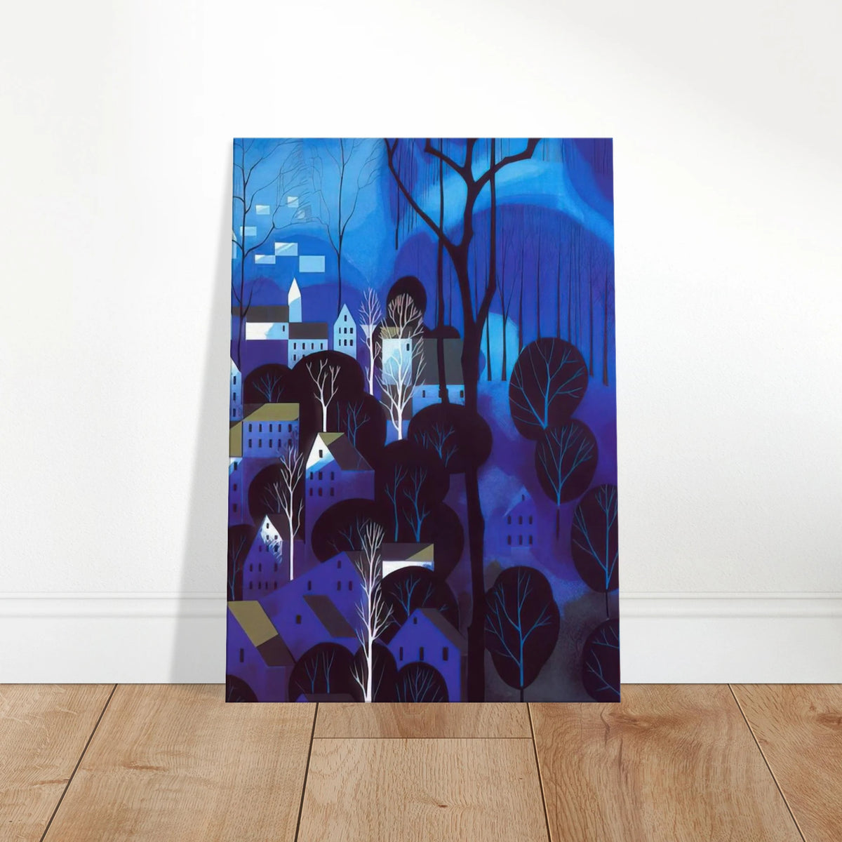 Midnight Blue Canvas | Eyvind Earle Canvas | Eyvind Earle Prints