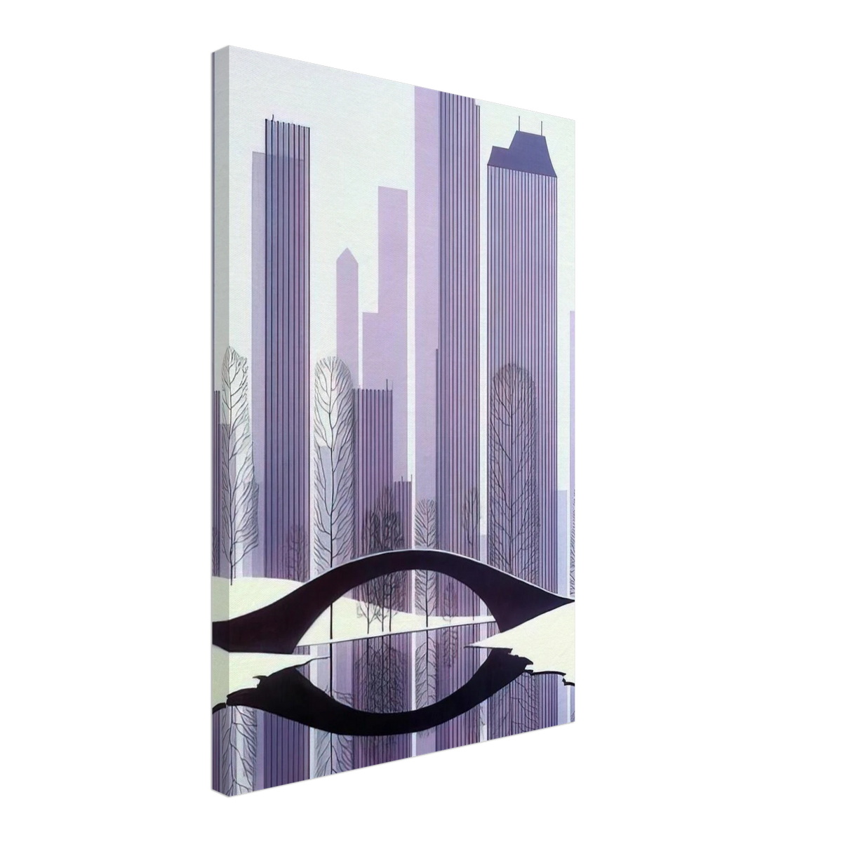 Central Park Canvas | Eyvind Earle Canvas | Eyvind Earle Prints