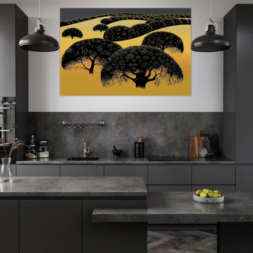 Santa Ynez Oaks Poster | Eyvind Earle Poster | Eyvind Earle Prints