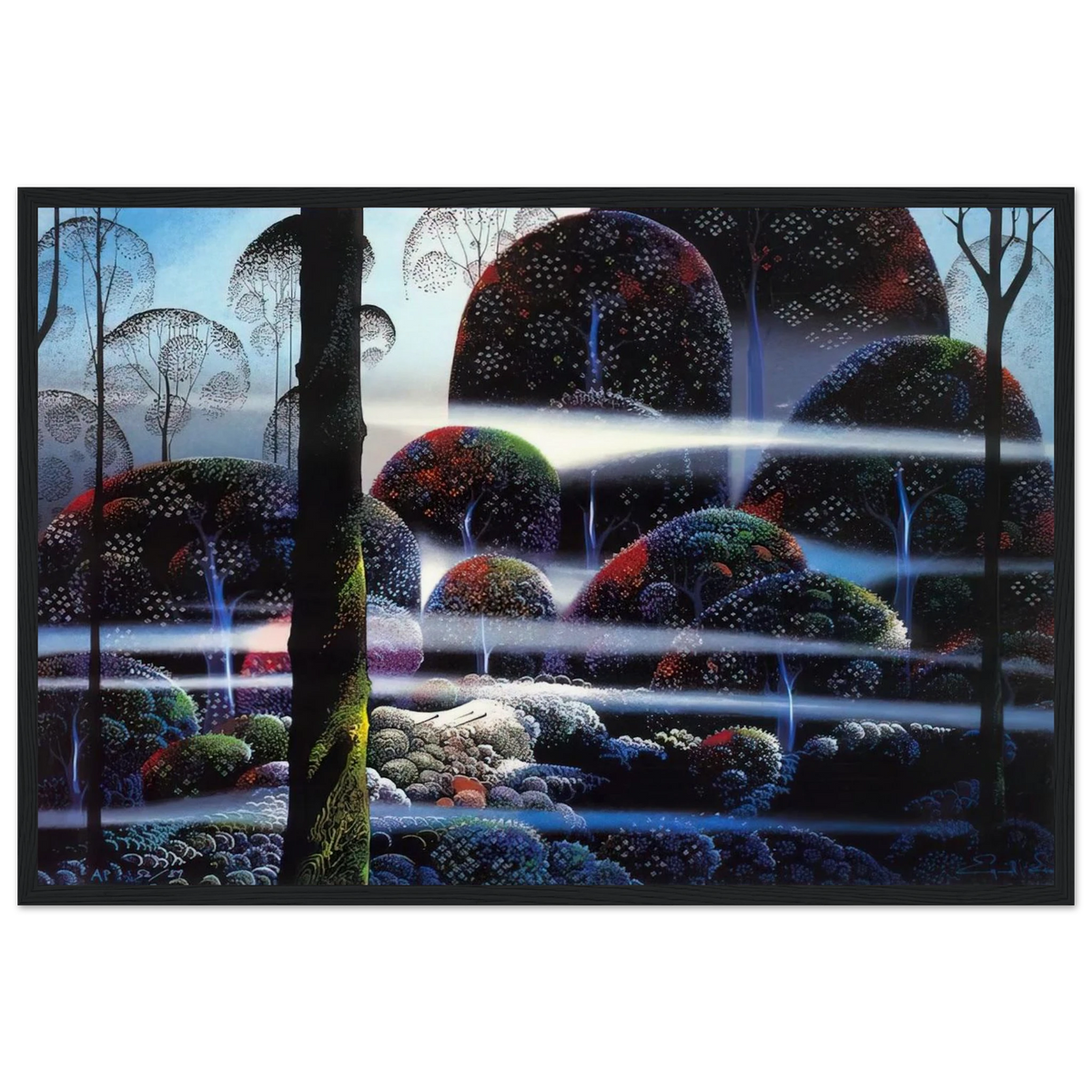 Beyond Paradise Framed Poster | Eyvind Earle Framed Prints Wall Art | Eyvind Earle Prints