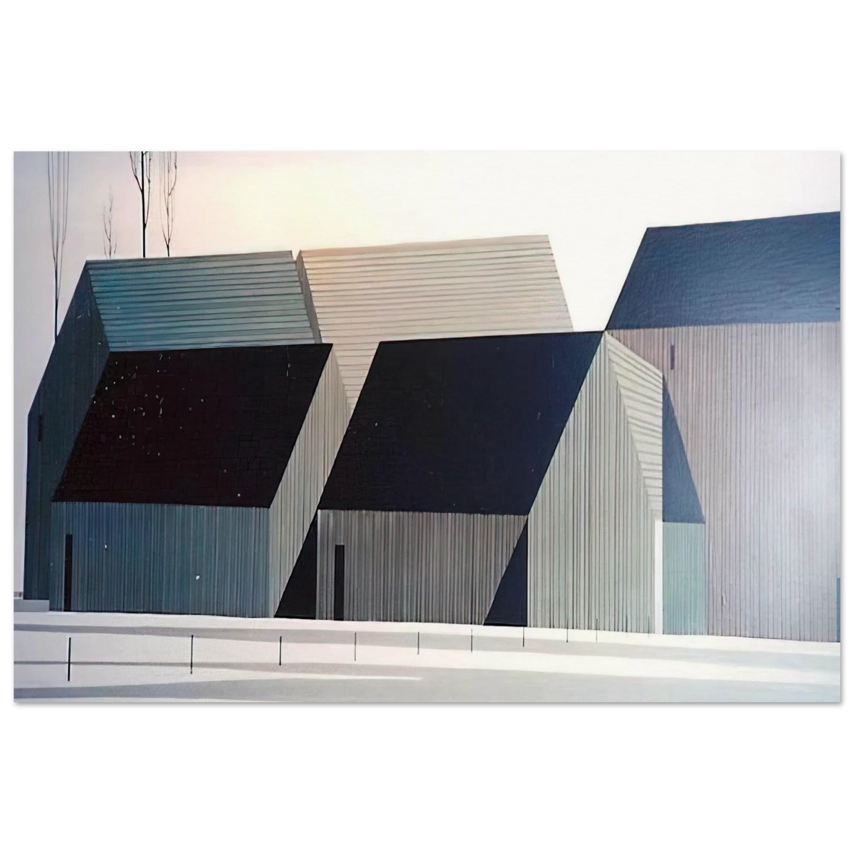 Barns Poster | Eyvind Earle Poster | Eyvind Earle Prints