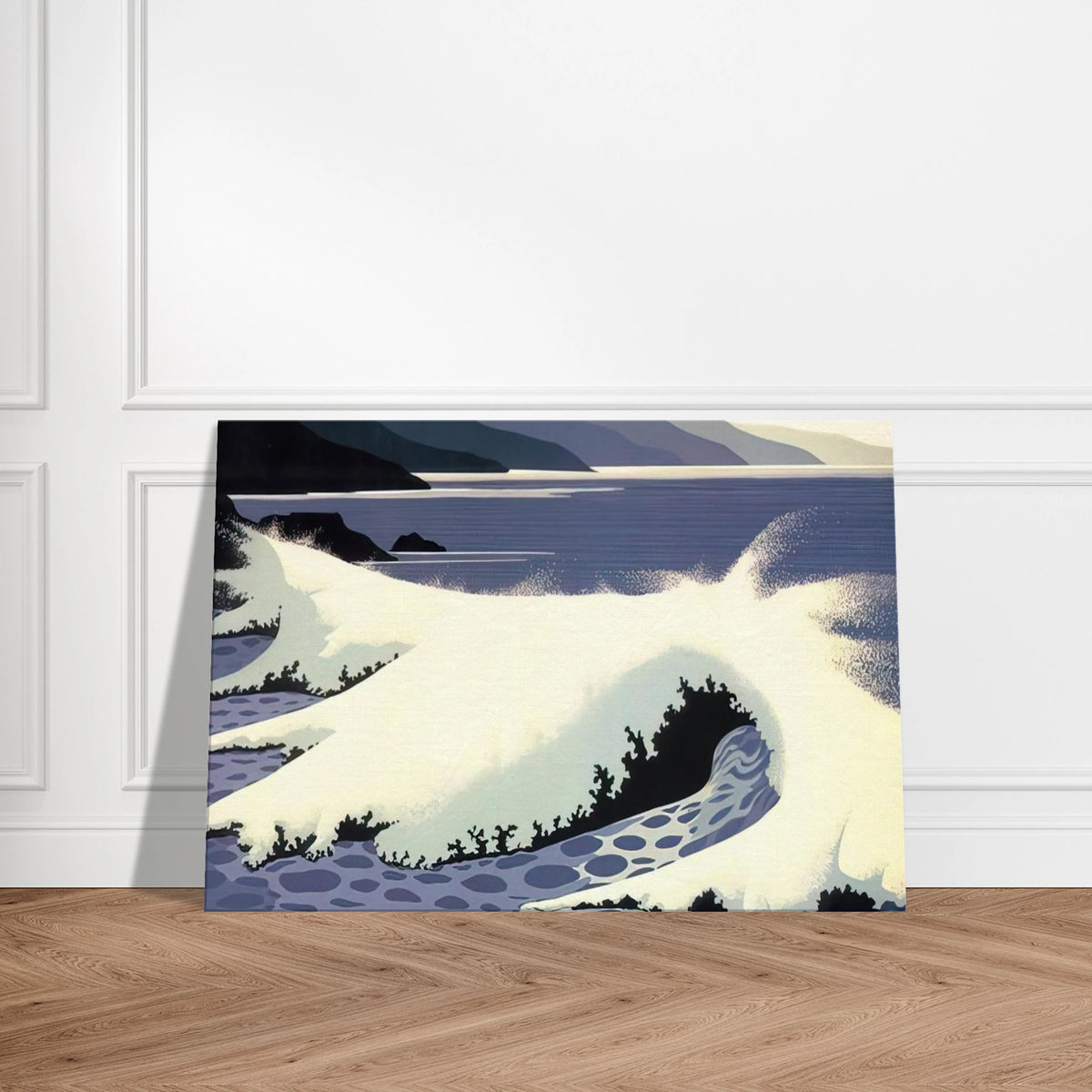 The White Wave Canvas | Eyvind Earle Canvas | Eyvind Earle Prints