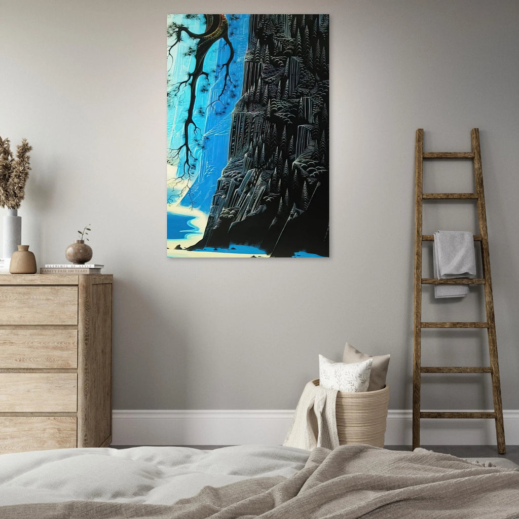 Cliffs Ascending Poster | Eyvind Earle Poster | Eyvind Earle Prints