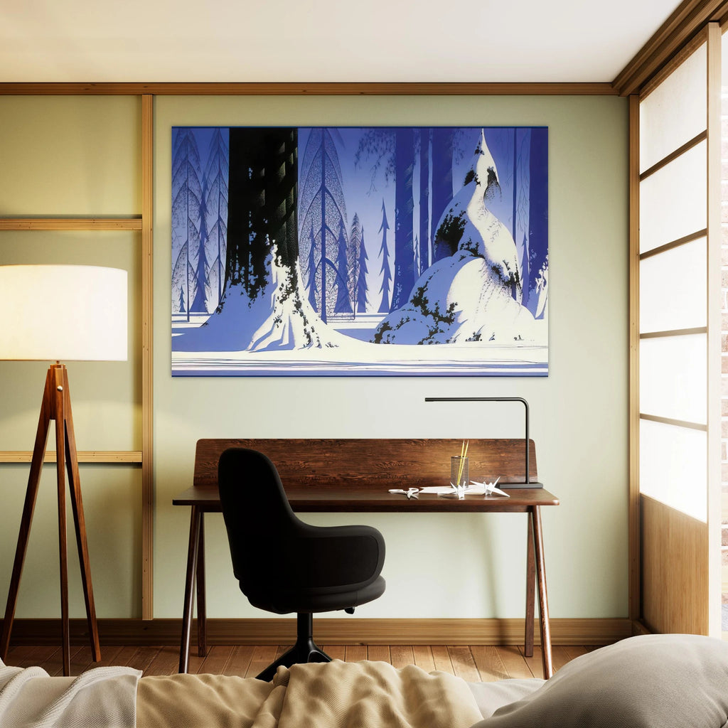 Winter Poster | Eyvind Earle Poster | Eyvind Earle Prints