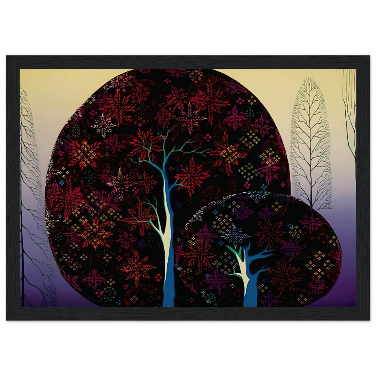 A Tree Poem Framed Poster | Eyvind Earle Framed Prints Wall Art | Eyvind Earle Prints