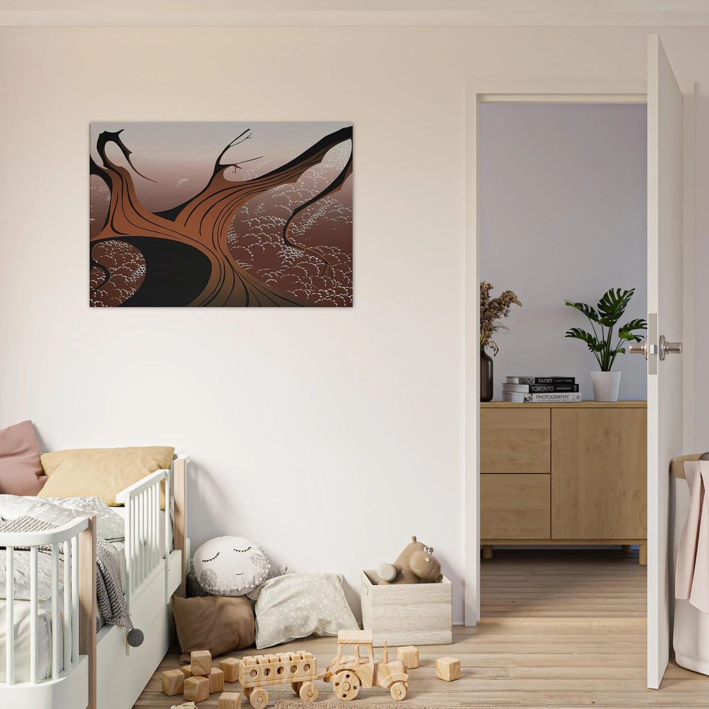 Brown Tree Canvas | Eyvind Earle Canvas | Eyvind Earle Prints