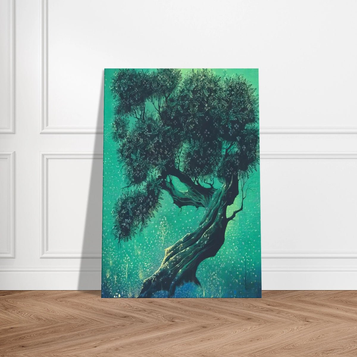 Solitary Bonsai Canvas | Eyvind Earle Canvas | Eyvind Earle Prints