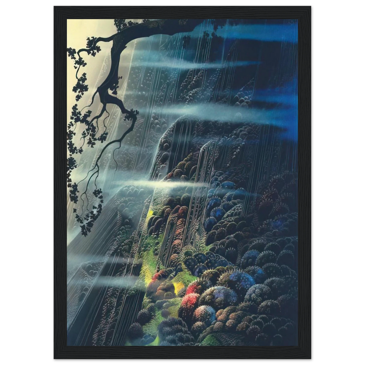 Evening Magic Framed Poster | Eyvind Earle Framed Prints Wall Art | Eyvind Earle Prints