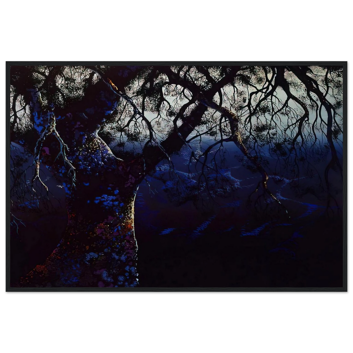 Jewel Tree Framed Poster | Eyvind Earle Framed Prints Wall Art | Eyvind Earle Prints
