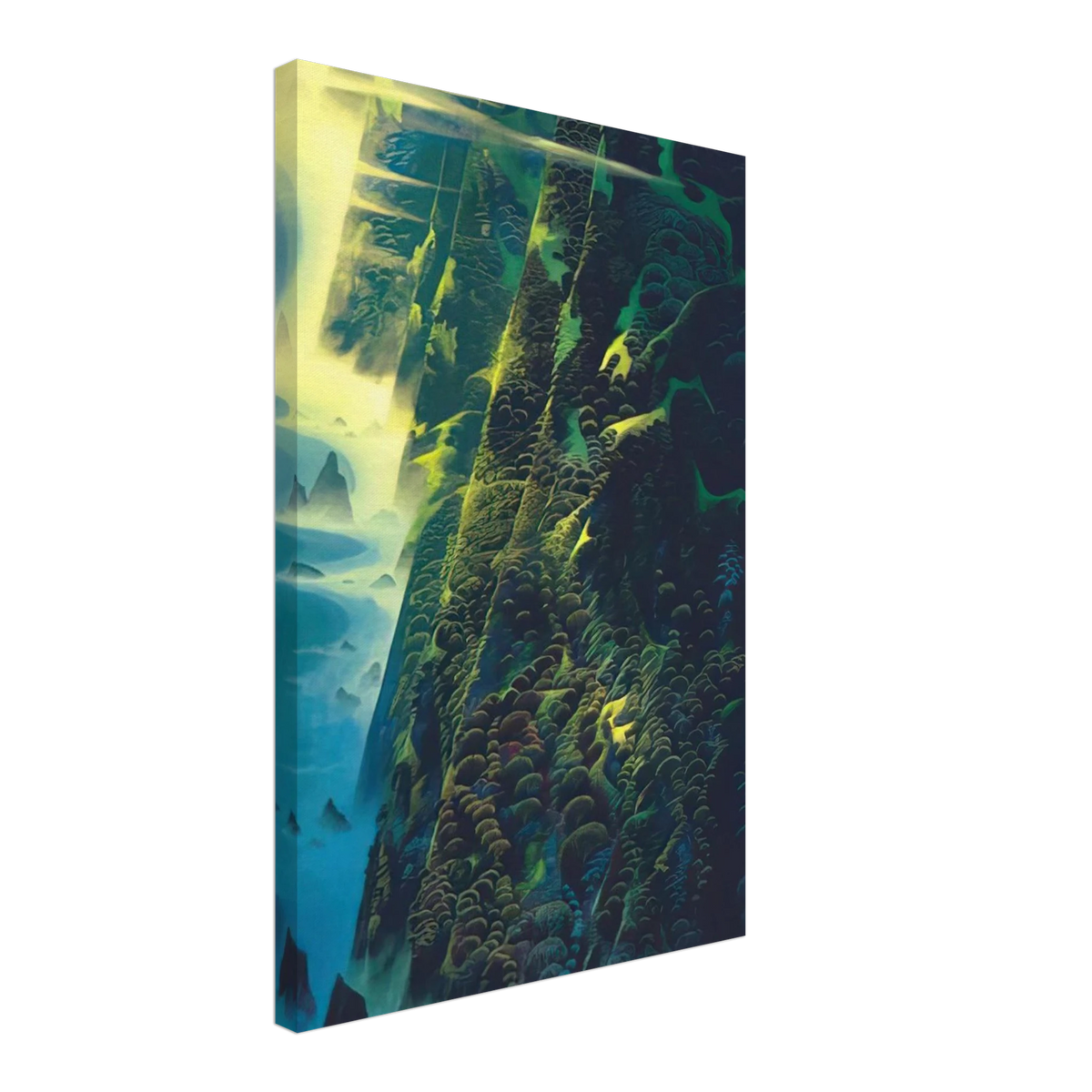 Jeweled Cliffs Canvas | Eyvind Earle Canvas | Eyvind Earle Prints