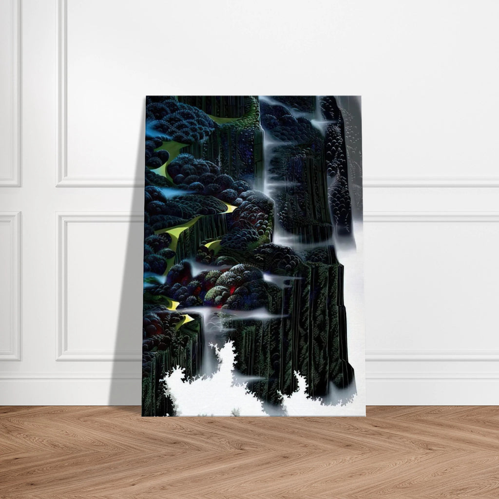 Sea Cliffs Rising Canvas | Eyvind Earle Canvas | Eyvind Earle Prints