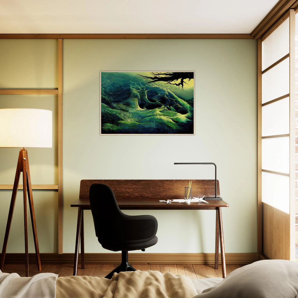 My Soul Framed Poster | Eyvind Earle Framed Prints Wall Art | Eyvind Earle Prints