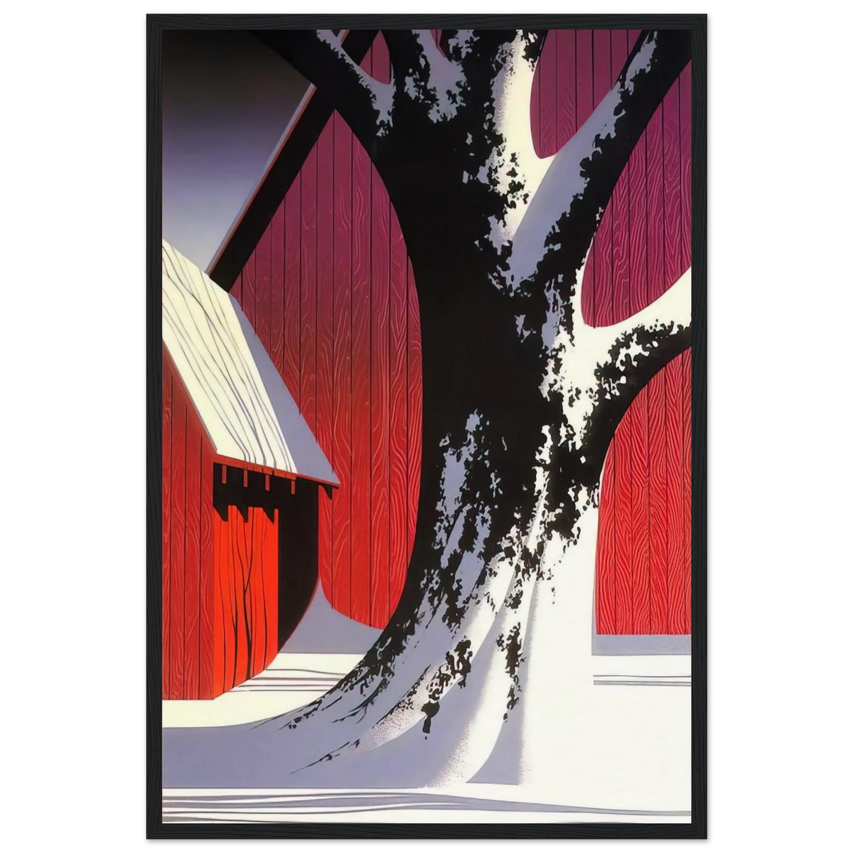 Ruby Framed Poster | Eyvind Earle Framed Prints Wall Art | Eyvind Earle Prints