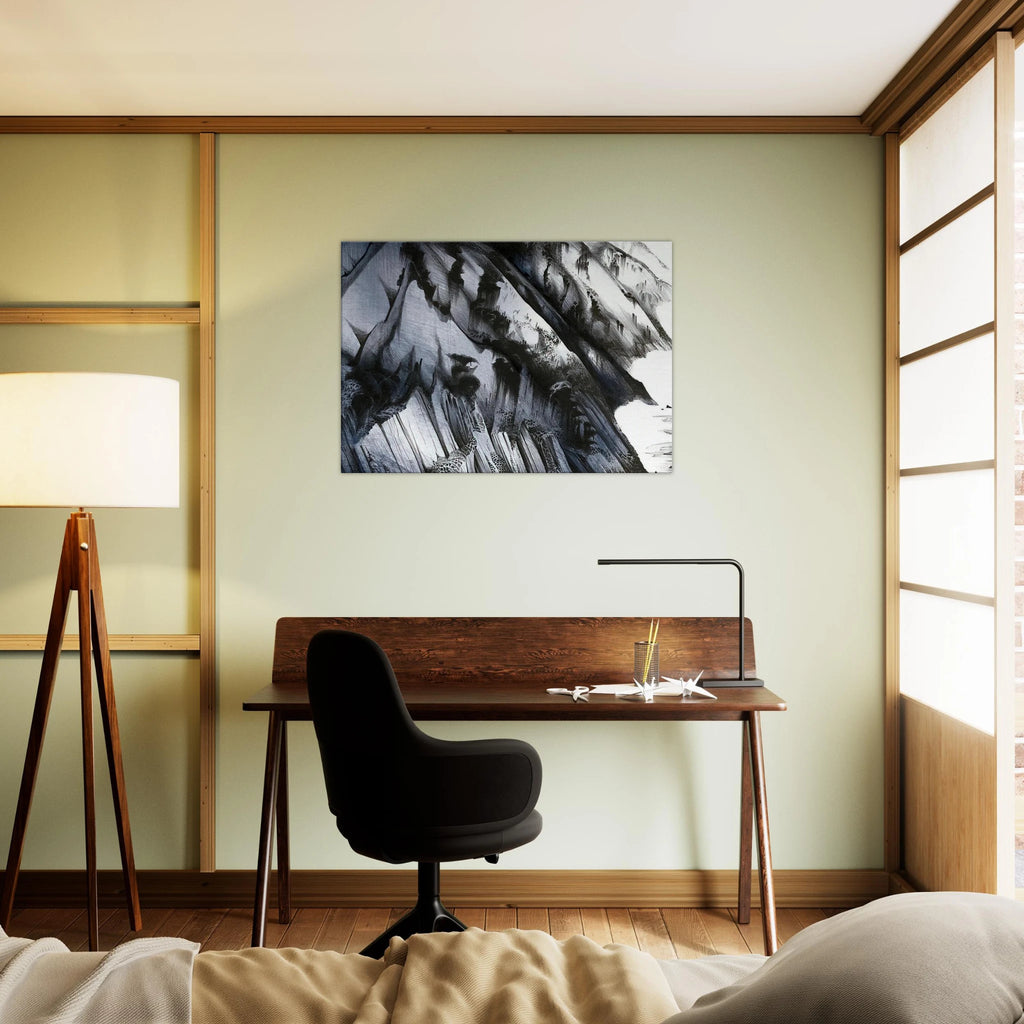 Cliffs of Darkness Canvas | Eyvind Earle Canvas | Eyvind Earle Prints