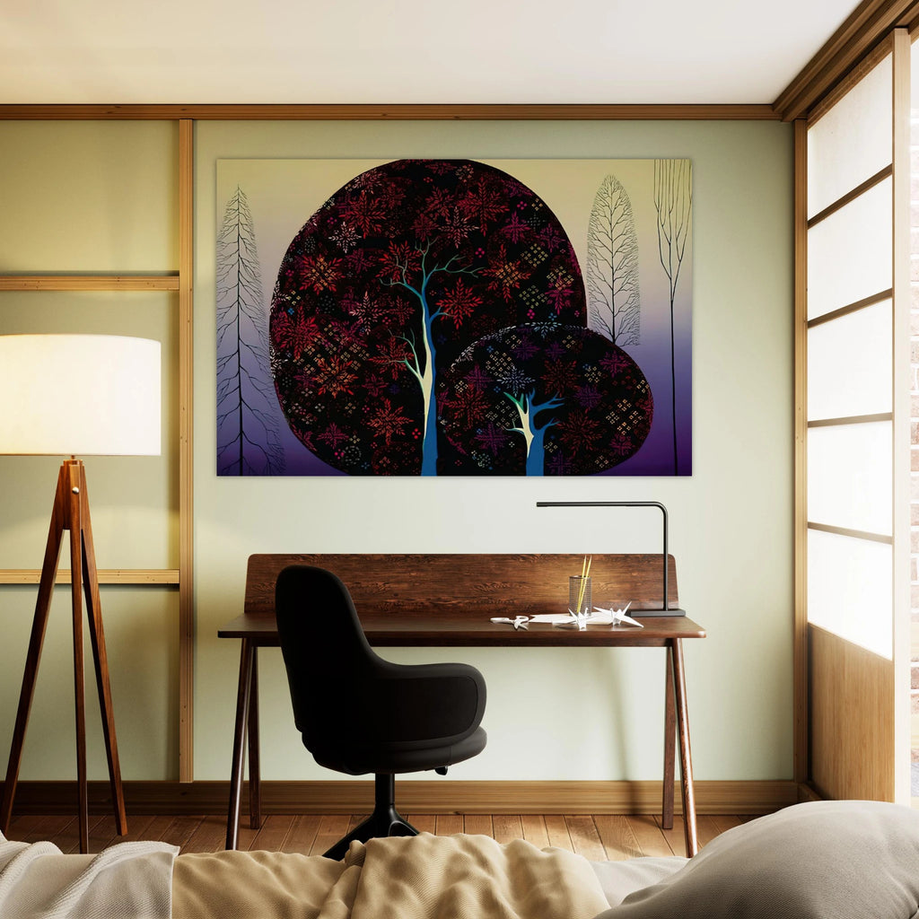 A Tree Poem Poster | Eyvind Earle Poster | Eyvind Earle Prints