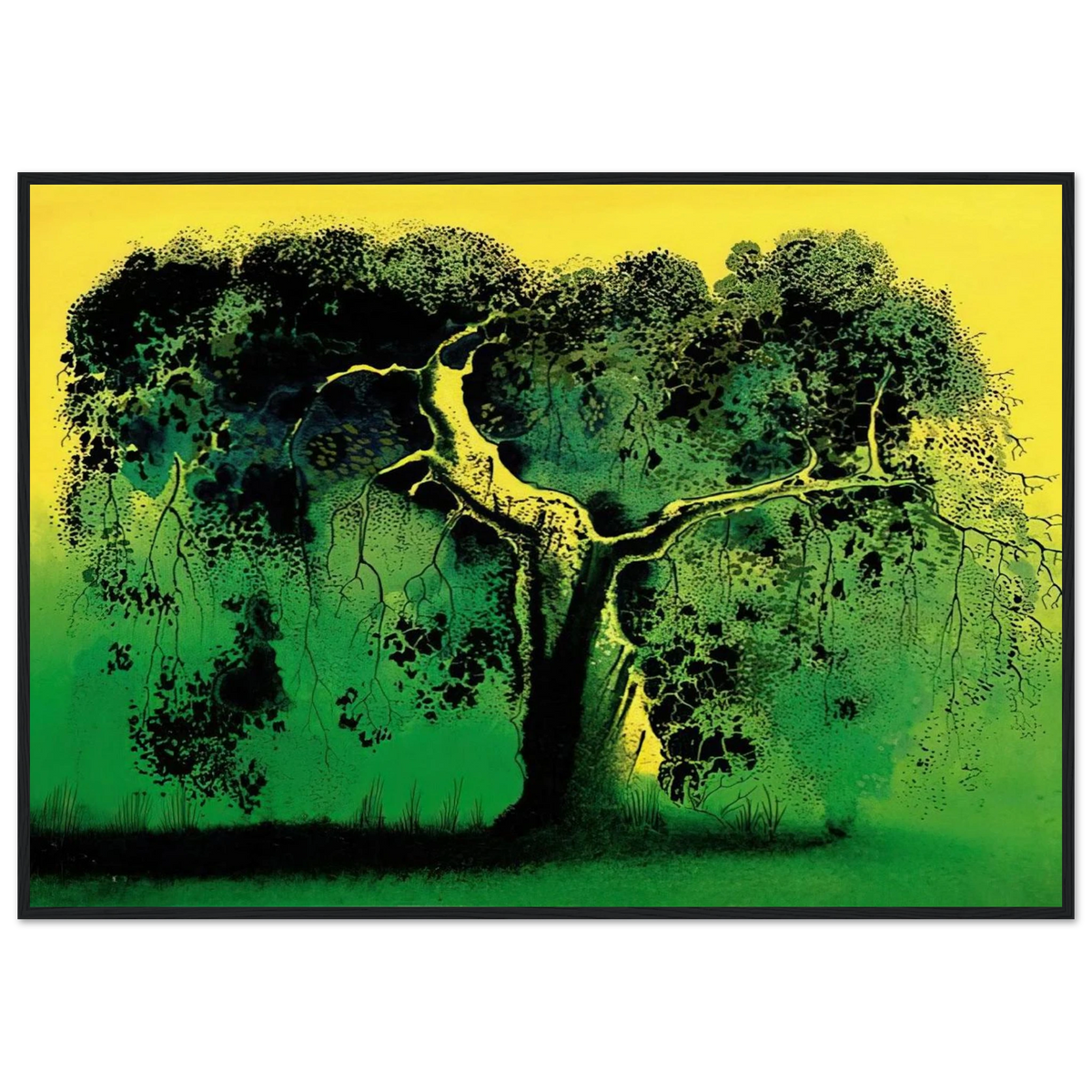 Sycamore Framed Poster | Eyvind Earle Framed Prints Wall Art | Eyvind Earle Prints