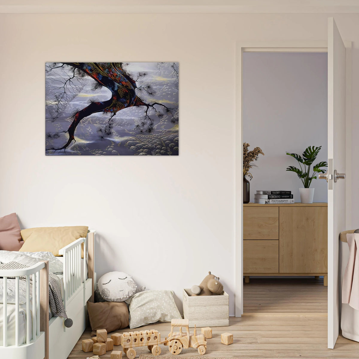 Pine Branch Canvas | Eyvind Earle Canvas | Eyvind Earle Prints