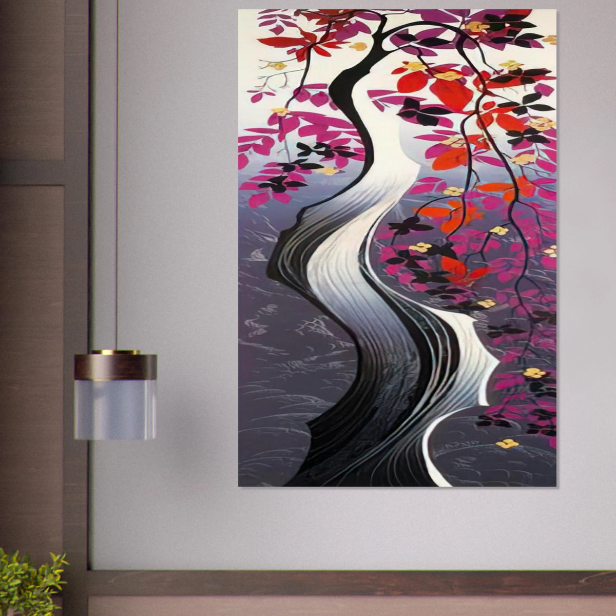 Twisted Tree Poster | Eyvind Earle Poster | Eyvind Earle Prints